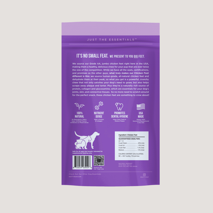 The Only Dehydrated Chicken Feet Dogs Need