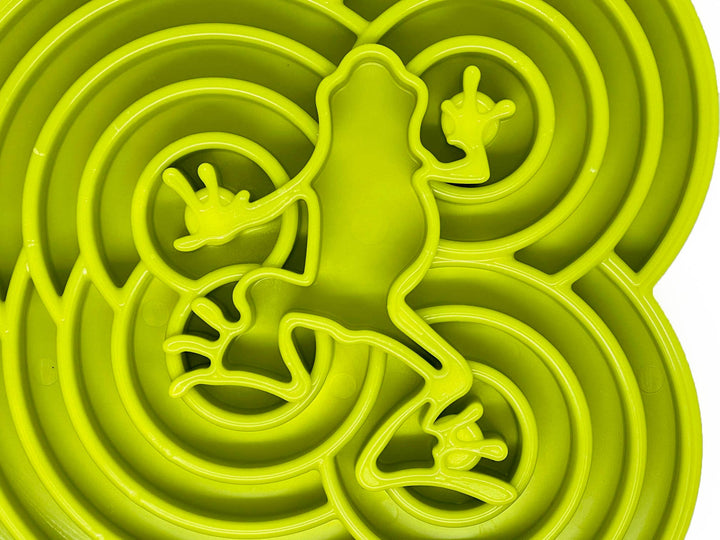 Water Frog Design eTray Enrichment Tray for Dogs - Green