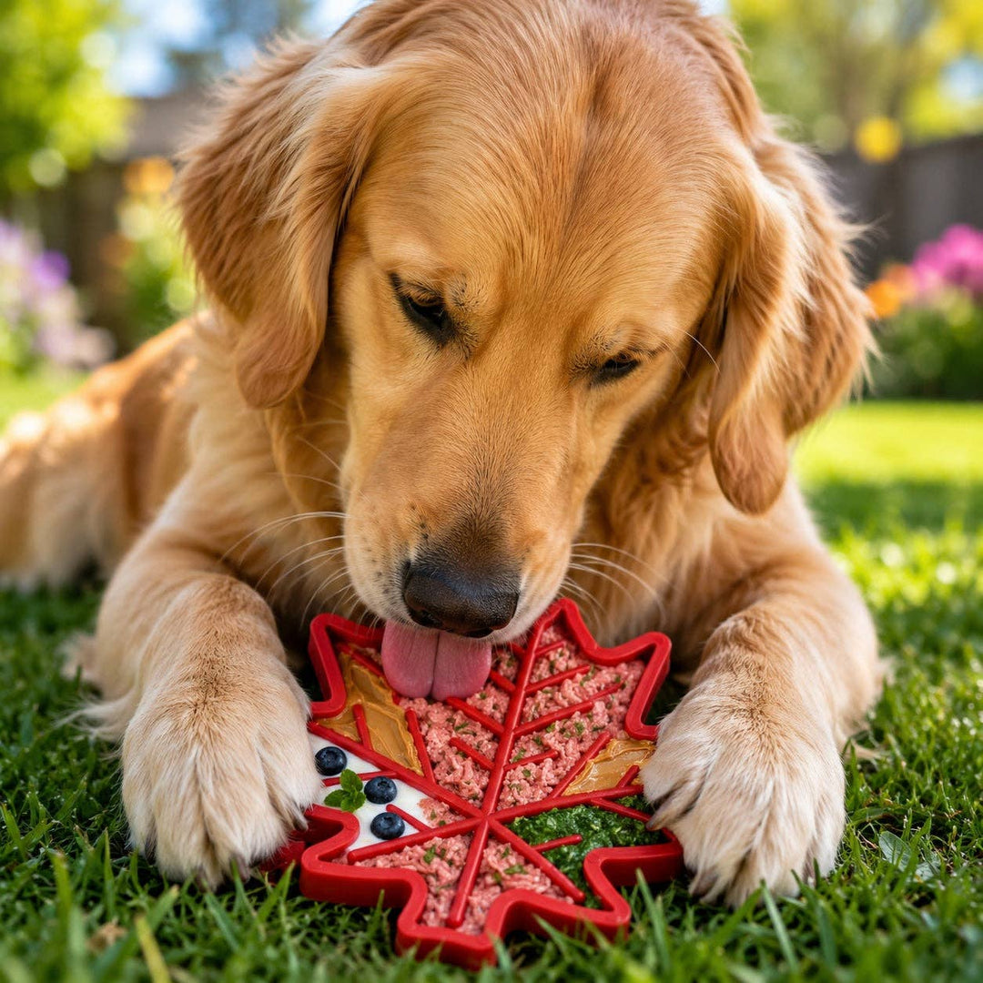 Canadian Maple Leaf Nylon Toy - Red