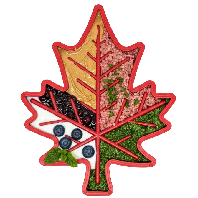 Canadian Maple Leaf Nylon Toy - Red