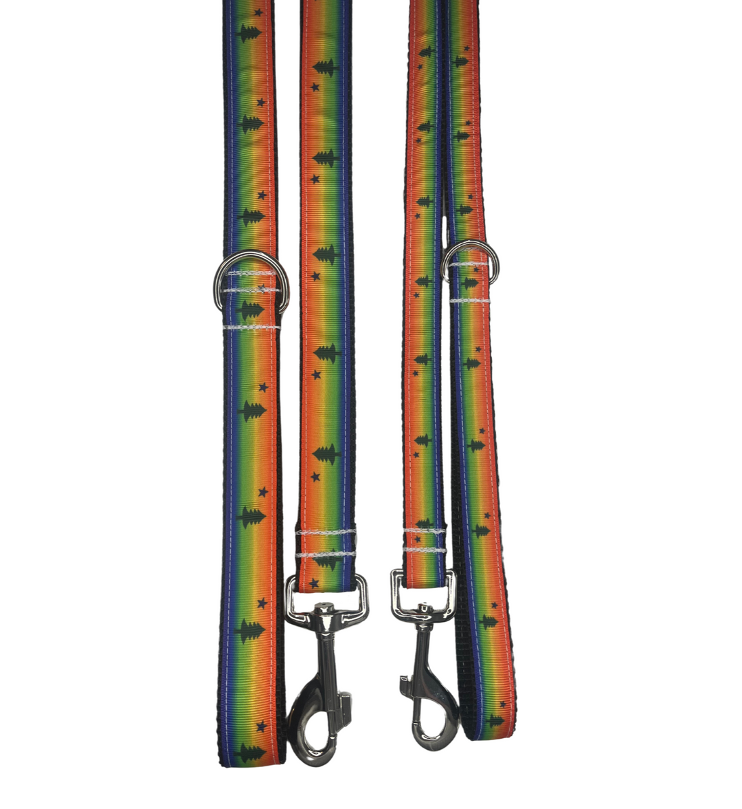 Rainbow Original Maine Flag Leash