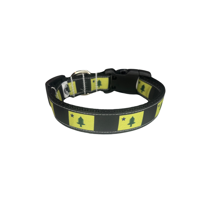 Black Original Maine Flag Collar