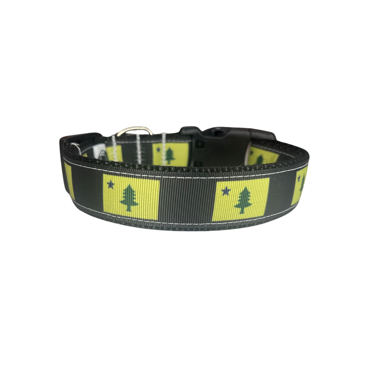 Black Original Maine Flag Collar