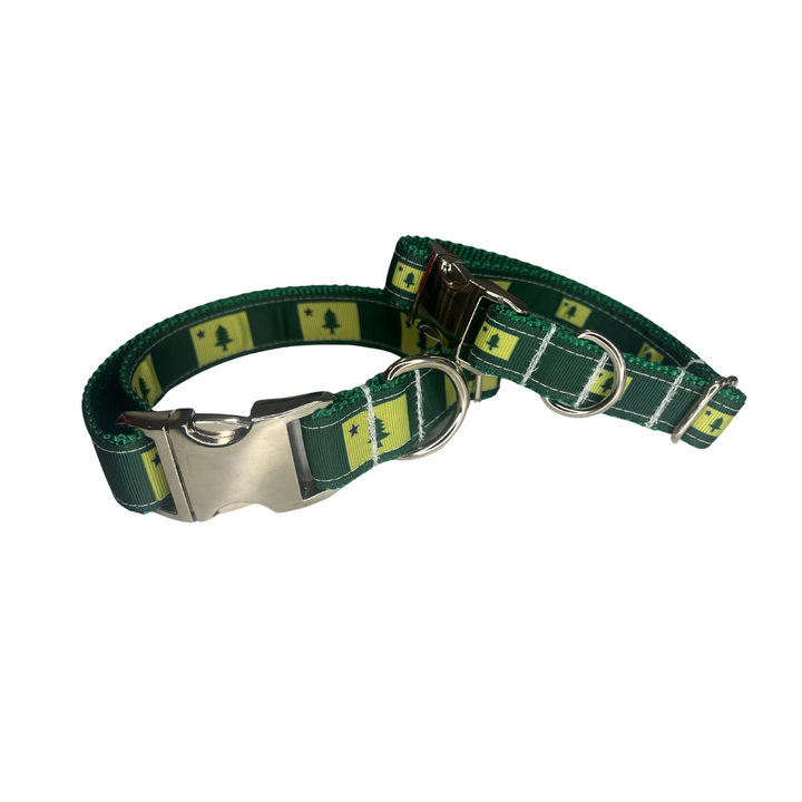 Green Original Maine Flag Collar