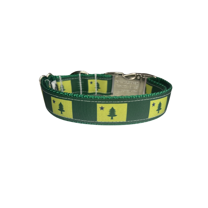 Green Original Maine Flag Collar