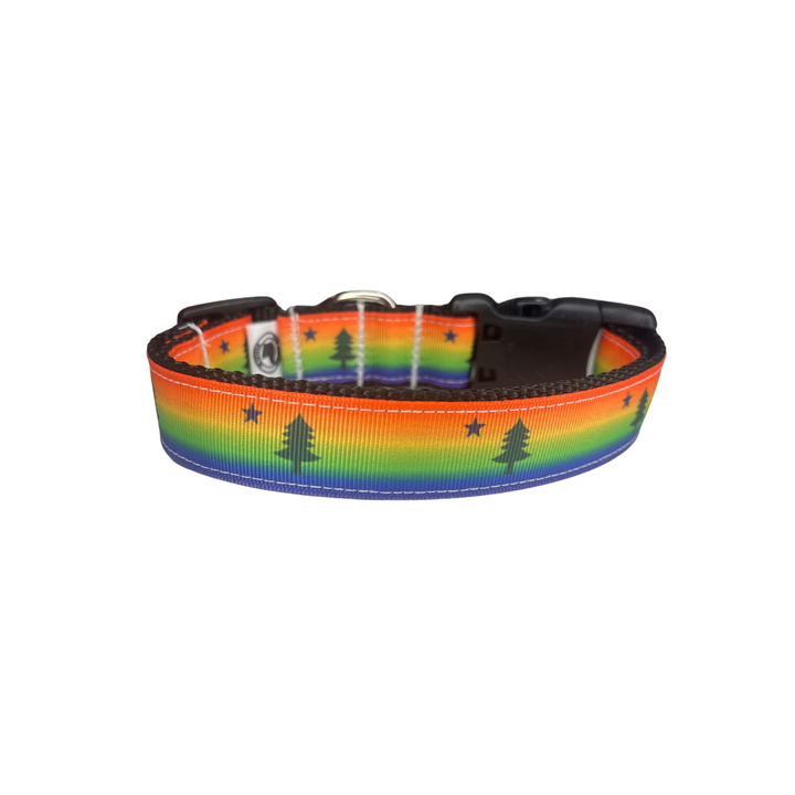 Rainbow Original Maine Flag Collar