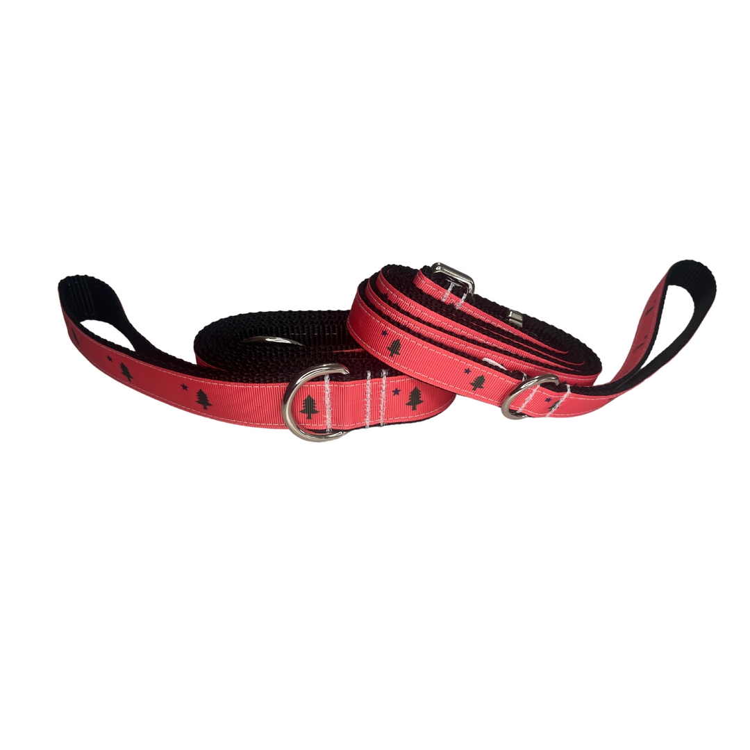 Pink Original Maine Flag Leash