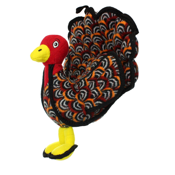 Tuffy Barnyard Turkey, Durable, Tough, Squeaky Dog Toy