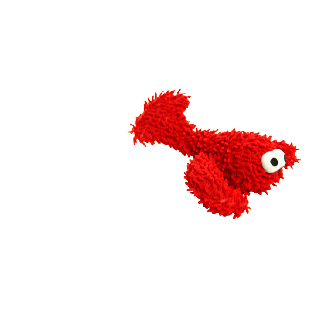 Mighty Jr Microfiber Ball Lobster, Durable, Squeaky Dog Toy