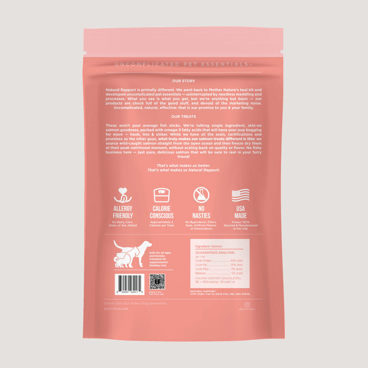 The Only Freeze Dried Salmon Dogs Need