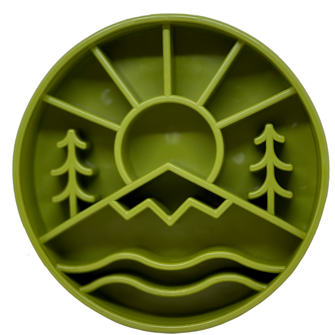 Great Outdoors Design eBowl Enrichment Slow Feeder Bowl for