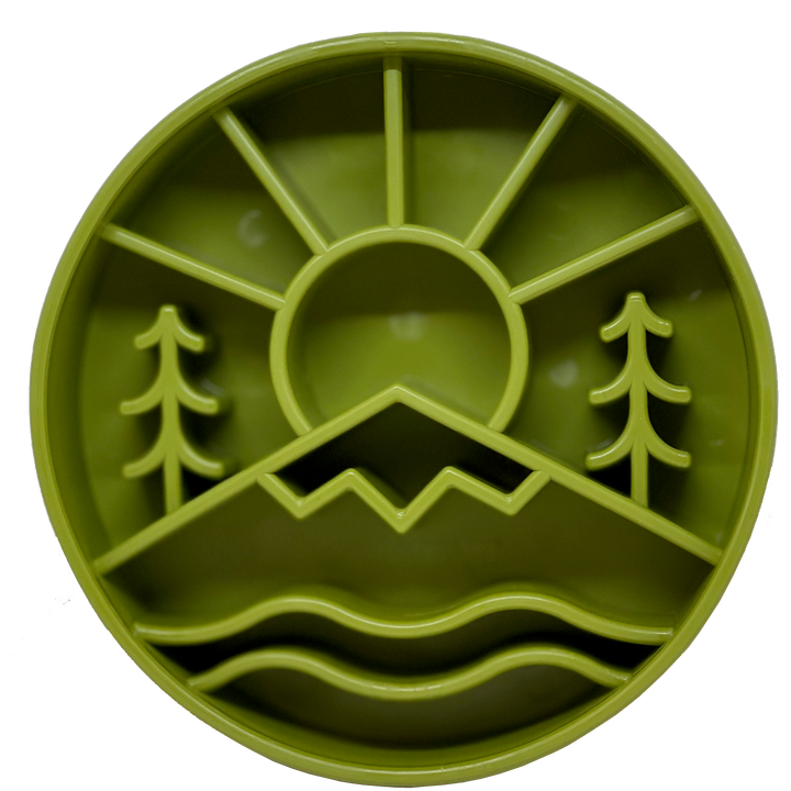 Great Outdoors Design eBowl Enrichment Slow Feeder Bowl for