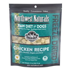 Northwest Naturals Freeze Dried Chicken Dog Food - 12 oz