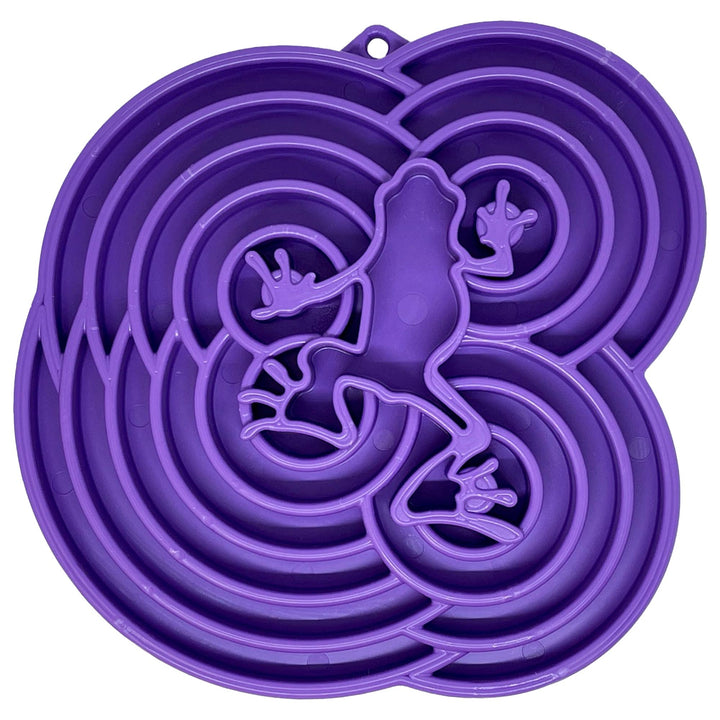 Water Frog Design eTray Enrichment Tray for Dogs - Purple