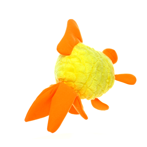 Mighty Ocean Goldfish, Plush, Squeaky Dog Toy