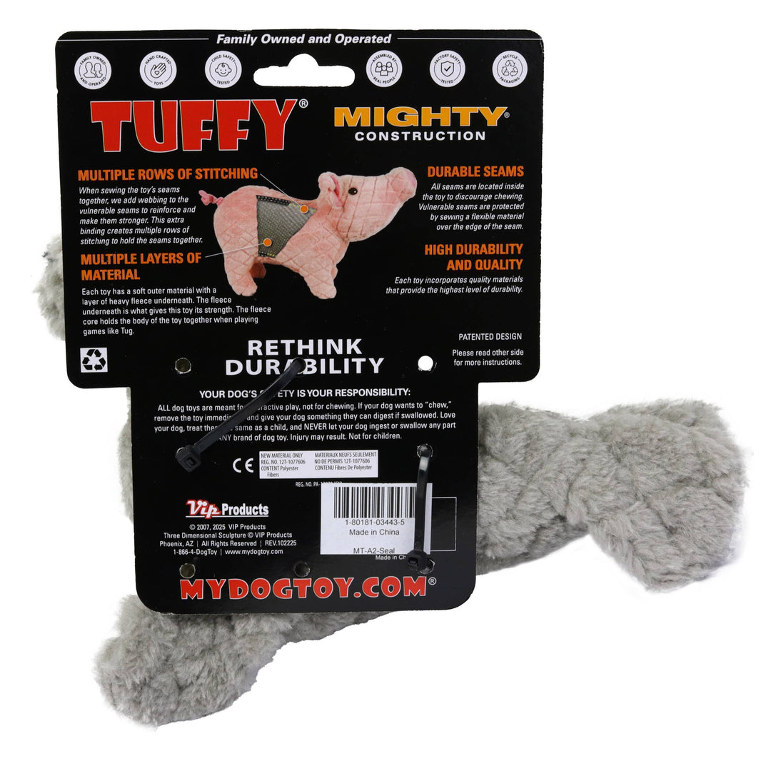 Mighty Arctic Seal, Plush, Squeaky Dog Toy