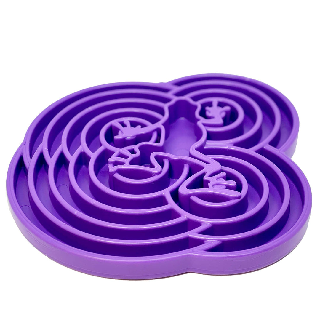 Water Frog Design eTray Enrichment Tray for Dogs - Purple