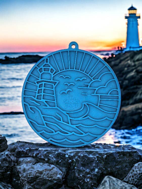 Lighthouse Enrichment Mat With Suction Cups