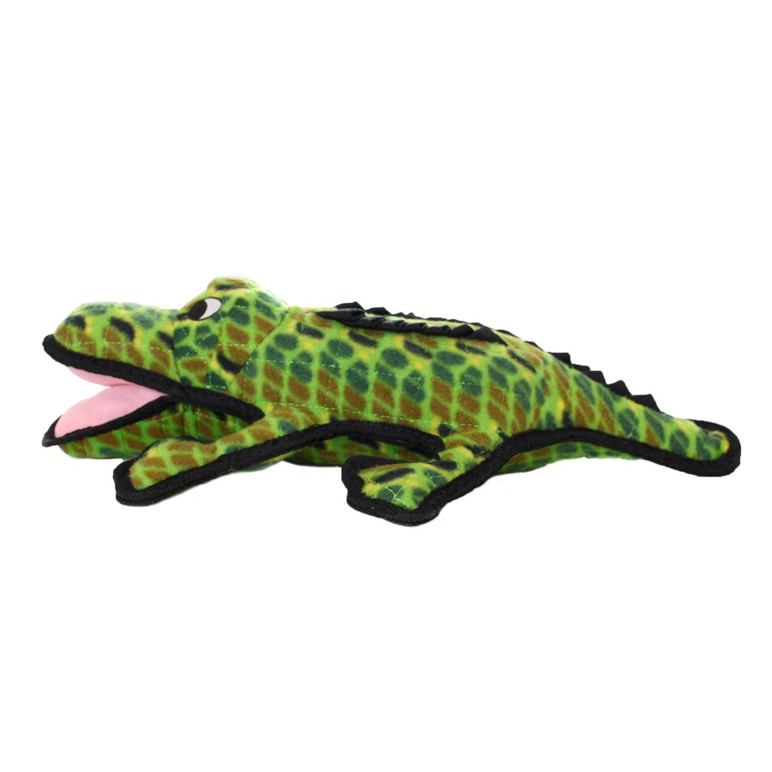 Tuffy Ocean Alligator, Durable, Squeaky Dog Toy