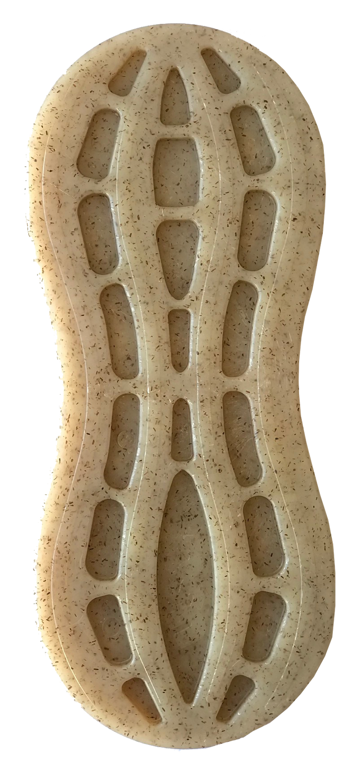 Nylon Peanut Chew Toy - Medium/Large - Brown