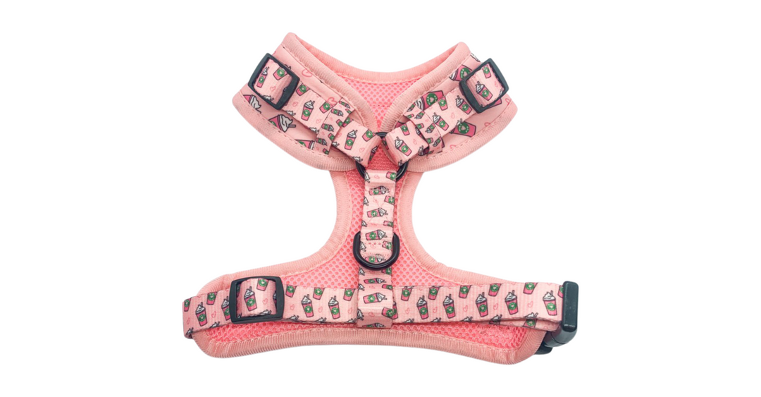 Pink Pupshake Adjustable Harness