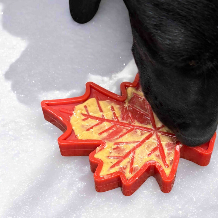 Canadian Maple Leaf Nylon Toy - Red