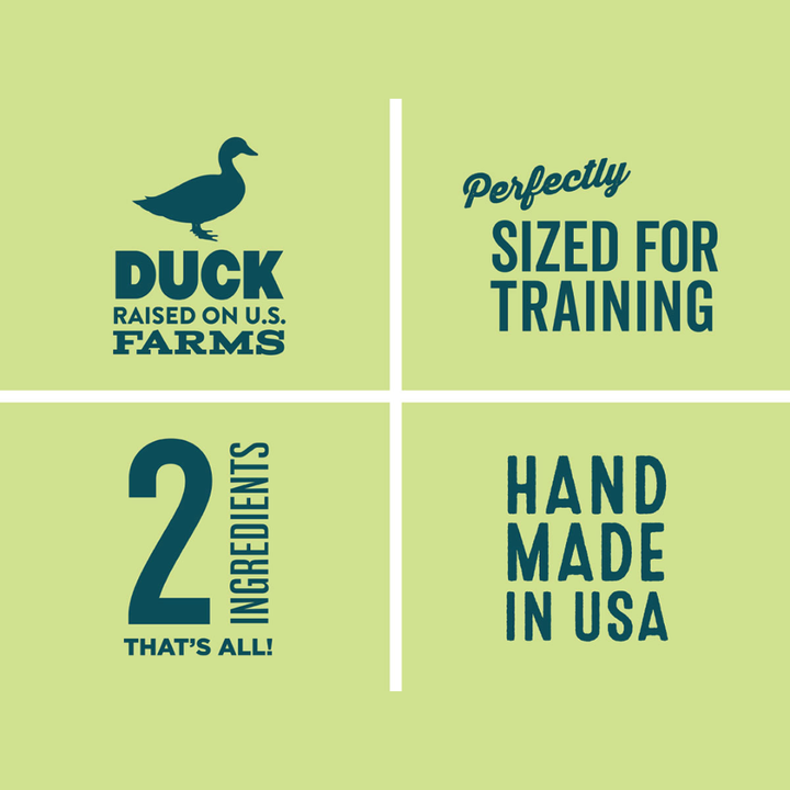 Mini Tube: Lucky Duck, Training Bits - 2.5oz - Dog Treats