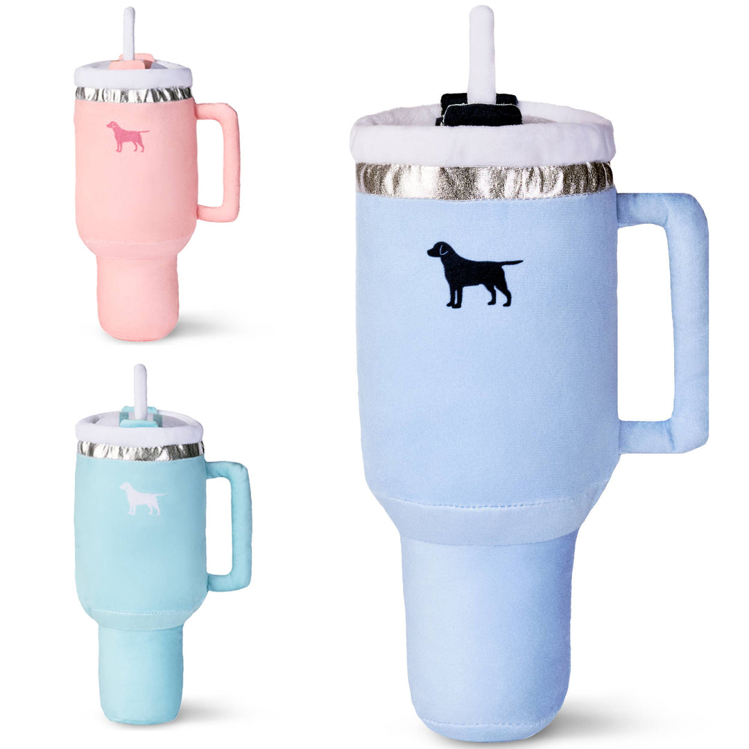 PUPROAR Tumbler Plush Squeaker Dog Toy