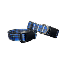 Load image into Gallery viewer, The Blue Plaid Collar
