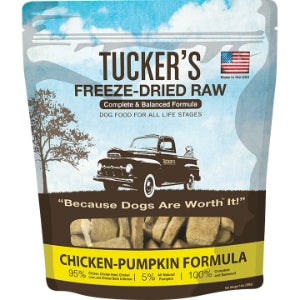 Tucker's Freeze Dried Chicken-Pumpkin Dog Food - 14 oz