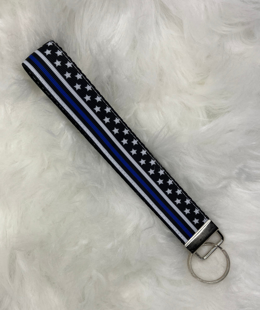 The Blue Flag Wristlet