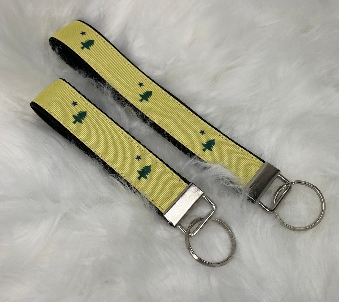 Original Maine Flag Key Wristlet