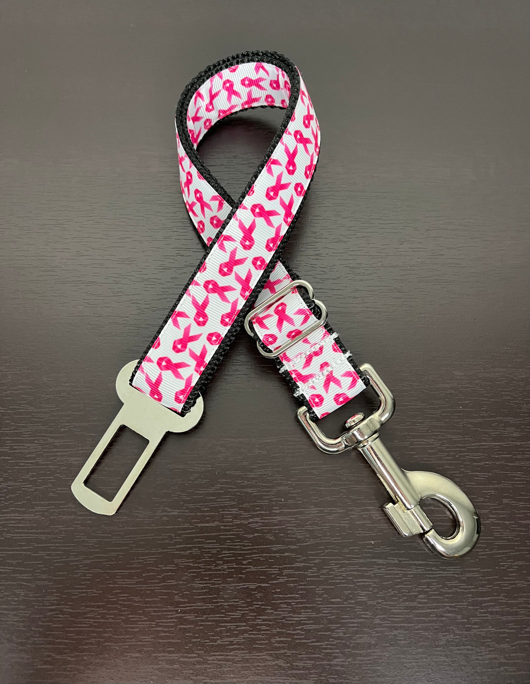 Breast Cancer Ribbon Seatbelt